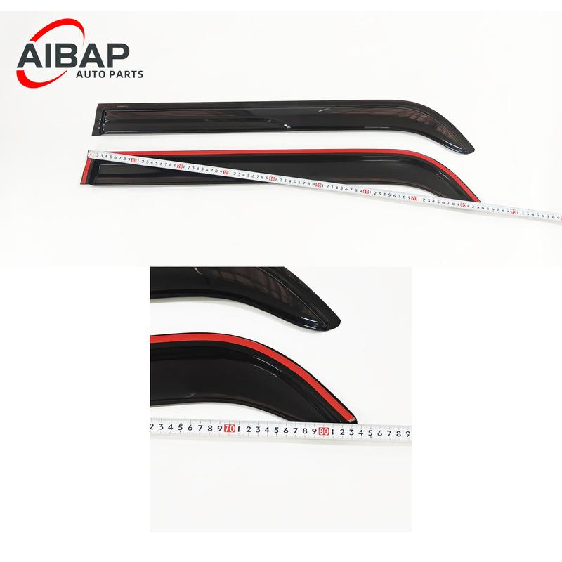 AIBAP High-Quality 4pcs 1.8mm Car Windows Visor For Explorer 2011-2019 window visors rain guards rain guard Sun Rain Visors