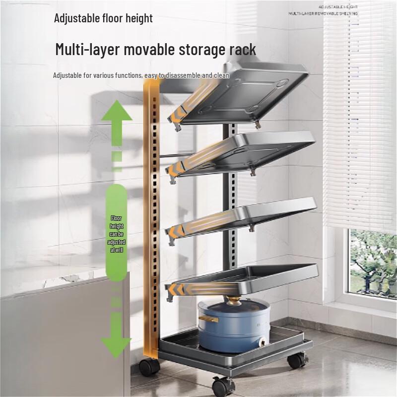 Yingbai Kitchen Pot and Pan Storage Rack
