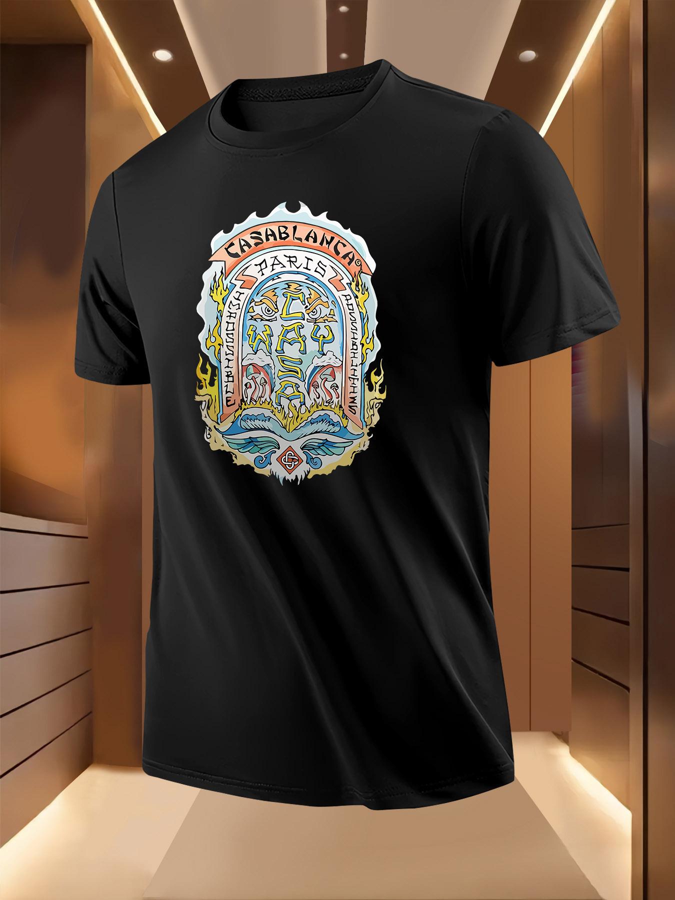 Fantasy Travel Badge Graphic Tshirt Graphic Tshirt - Brea... XXXXL