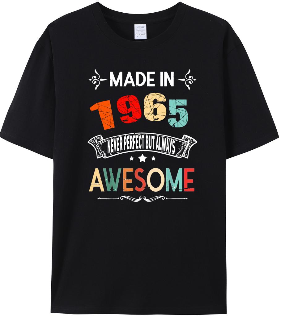 Fashion Top Men's Pure Cotton Short Sleeves Comfortable Simple T-Shirts Men’s