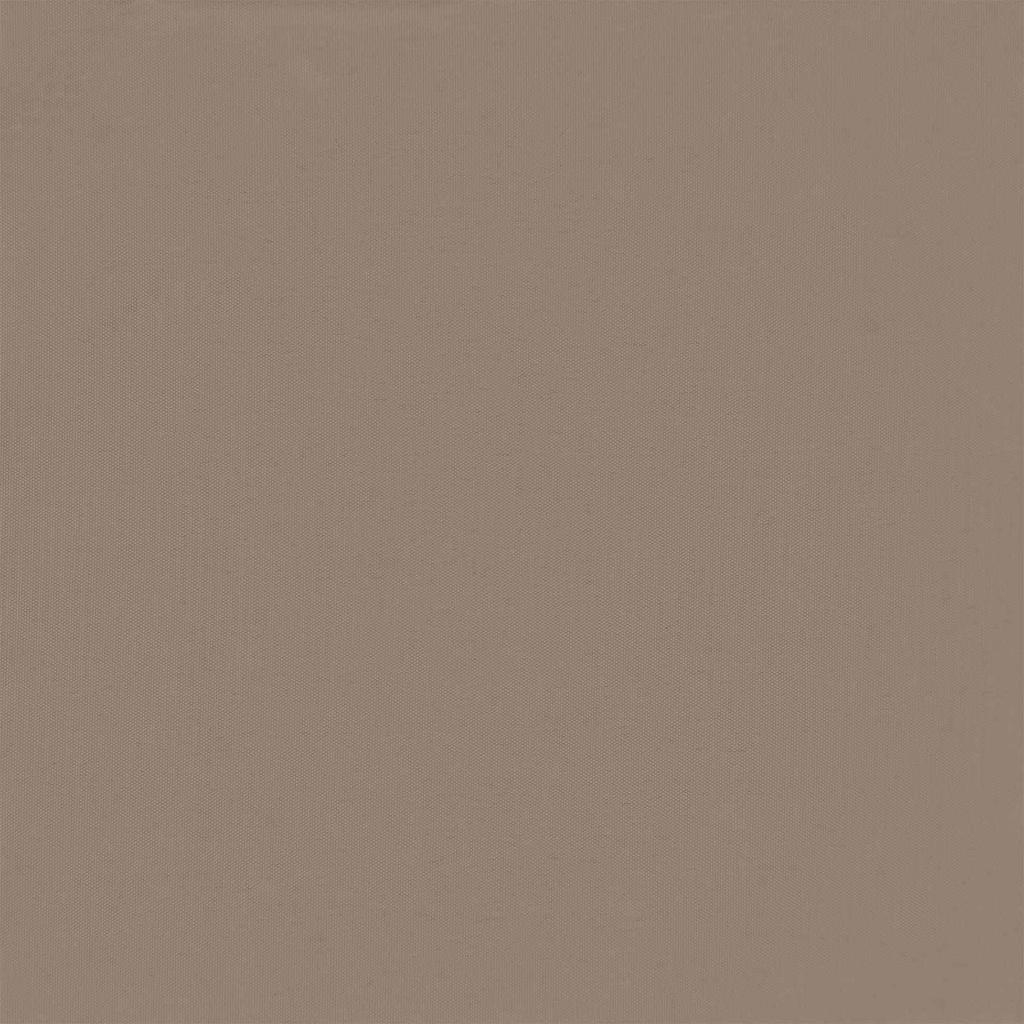 Balcony Privacy Screen 150 X 200 Cm Fabric with PU Coating Taupe