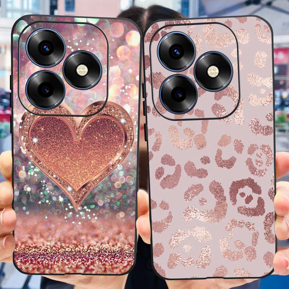 For Itel S23 Plus S681LN case itel S23 S665L Fashion Elegant Painted Soft Silicone TPU Phone Back Cover For Itel S23+ S23Plus