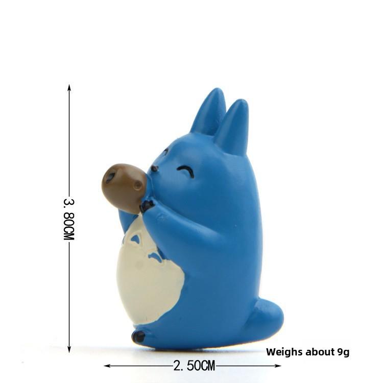 Cute Totoro Cat Bus Coal Ball Elf Mini Magnetic Refrigerator Decor Accessories For Gift And Decor