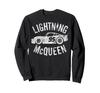 Disney Pixar Cars Lightning McQueen Distressed Side Shot Sweatshirt