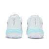 Puma All Pro Nitro 2 Comfortable Versatile Shock Absorption Low Top Basketball Shoes Unisex sneaker White Light-Blue 312374-03