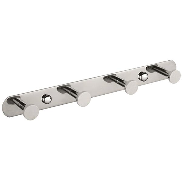 YOTO Stainless Steel Waterproof Multifunction Adhesive Hook Modern Wall Mount Self-Adhesive Shower Clothes Robe Coat Towel Hook