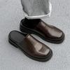 Herren Übergröße Design Freizeitschuhe Jugend Dicke Sohle Lässige Halbslipper