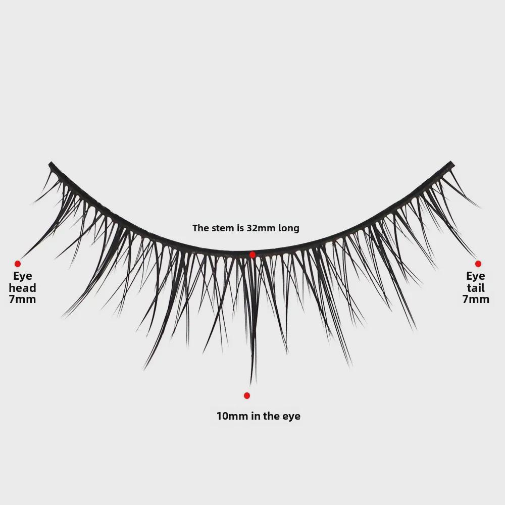 Wild Thai Fairy False Eyelashes—Natural Korean Girl Group Style for Double Eyelids