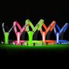 LED Reflective Vest Running Cycling Safety Vest for Outdoor Sports Activities