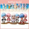 Re Life 6pcs In A Different World From Zero Character Pvc Toy Model Gift Xmas