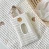 Cartoon Cute Bear Tissue Box Travel Car Portable Handheld Storage Bag Towel Cover Hanging Bag For Cart Accessories
