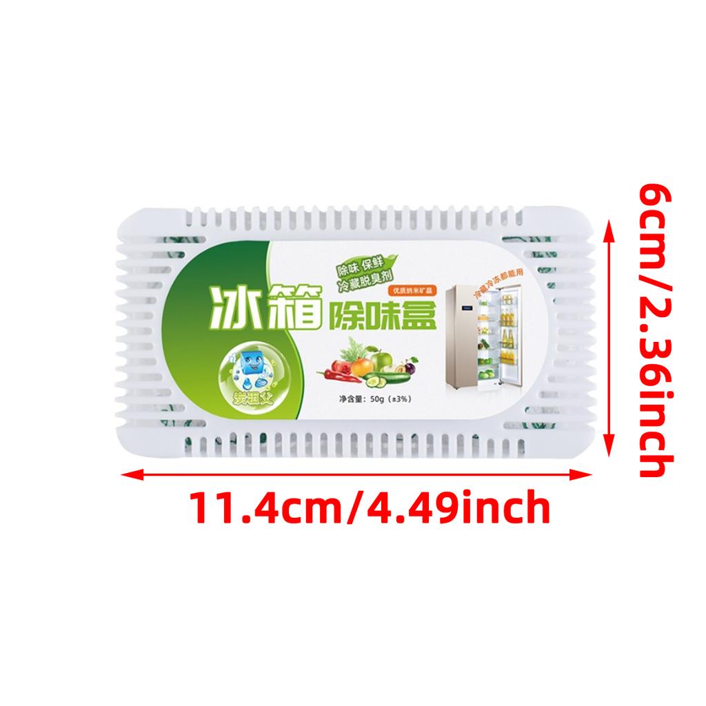 Refrigerator Deodorization Box Activated Carbon Adsorption Odor Moisture Preservation Box Suitable For Refrigerators Freezers