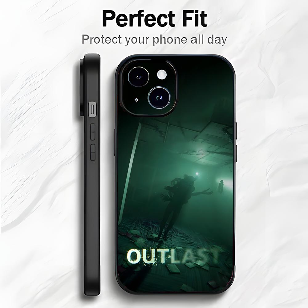 Horror Intense American Game O-Outlast Phone Case Phone Case Soft Packaging Lightweight For iPhone17 16 15 14 13ProMax