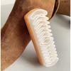 Rubber Suede shoe Brush Nubuck Material Wooden Suede Eraser Soft Stain Removal Care Cleaning Brush for Shoes/Bags/Jacket/Purse