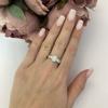Silver Ring with Opal 0.167ct (2106852) 2.88 Gr. 925 Samples