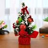 Christmas Tree Mini Christmas Tree with Base PVC Artificial Mini Christmas Trees  New Year