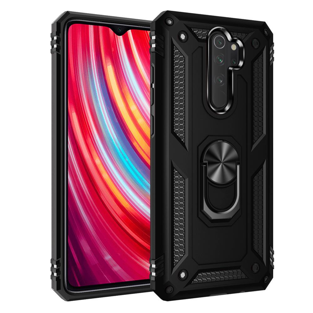Armor Rugged Fundas Note 8T Cover for Xiaomi Redmi Note 9S 7 8 9 Pro Max K20 K30 Pro 7A 8A Case Shockproof Ring Holder Shell