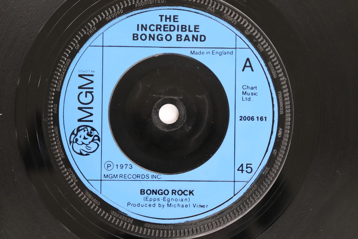 

7inch Record INCREDIBLE BONGO BAND - Bongo Rock / Bongolia 2006161 MGM Records 1973 UK Soul/Funk Used