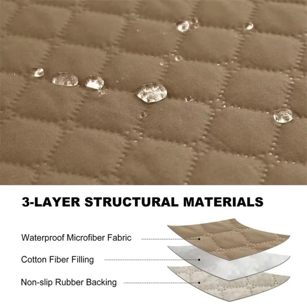 Anti-slip Office Chairs Pad Long Size Armchair Slipcover Office Chair Cover Mat Office Use