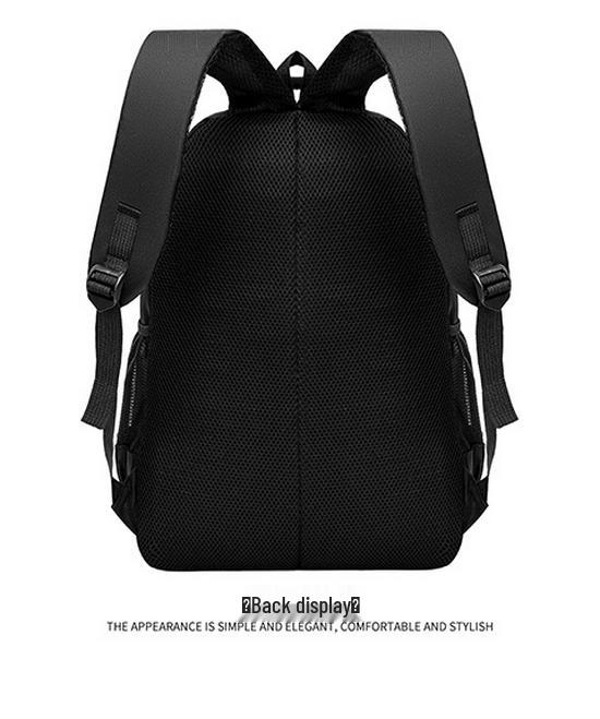 Men's Business Casual Laptop Backpack - Large Capacity, Versatile for Students and Short Trips