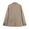 European and American cross-border women's clothing wholesale women's plaid direct tailoring suit jacket set