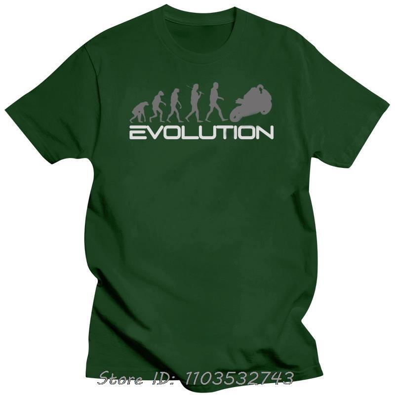 Evolution De T-Shirt Motard - Moto - Pour Pere Lui Good Quality Brand Men's Clothing Fitness T Shirt Style Black Cotton Tshirt