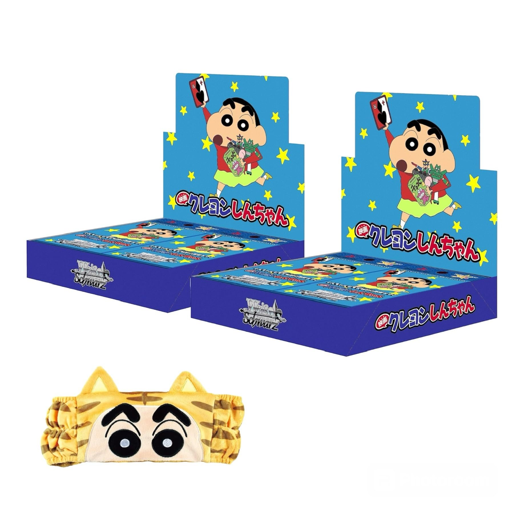 

[Набор из 2] Набор бустеров Weiss Schwarz Shin-chan the Movie BOX (В комплект входит 1 резинка для волос Shin-chan KS-5537644T)