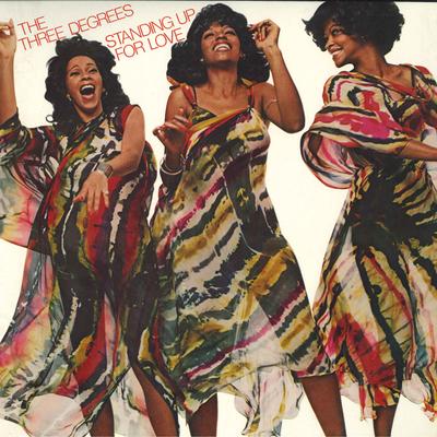 LP Record THREE DEGREES - Standing Up For Love 25AP350 EPIC 1977 Japan Soul/Funk Used