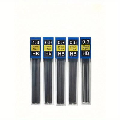 Automatic Lead Core For 0.3/0.5/0.7/0.9/1.3 Size, Resin Core Mechanical Pencil, Smooth Writing And Drawing, Writing Is Not Prone