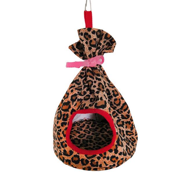 Buy Canvas Round Bird Hammock Cockatoo Bird House Sleeping Nest Pocket