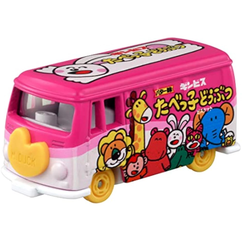 TAKARA TOMY (TAKARA TOMY) Dream Tomica No.170 Tabekko Animal Minicar Toy 3 years and up