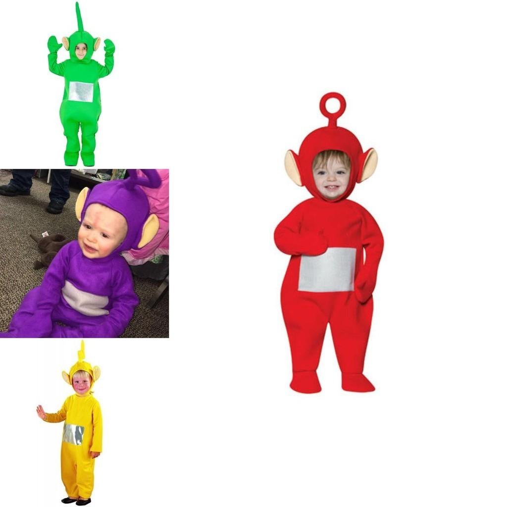 Teletubbies Costume Cosplay Birthday Halloween Party Children Cartoon Bodysuit