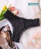 Sexy Seamless V-Shaped Thong Swim Briefs with Breathable Cotton Crotch for Women