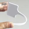 Durable Seeds Dispenser Dispenser, Handheld Garden Seeder Sower with 5 Dial Settings, Ergonomic Plastic for Planting Dibber, Plant Labels, Sowing Tool