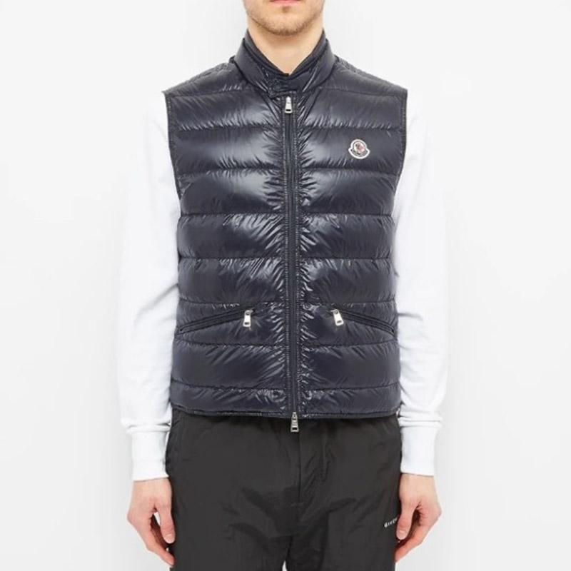 Moncler Down Vest Unisex Dark Blue 1A1070053029776