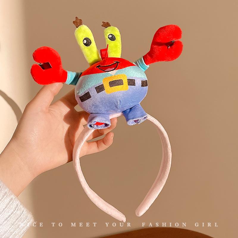 Cartoon Plüsch Ratatouille Stirnband: Süßes japanisches & koreanisches Haaraccessoire zum Gesichtswaschen