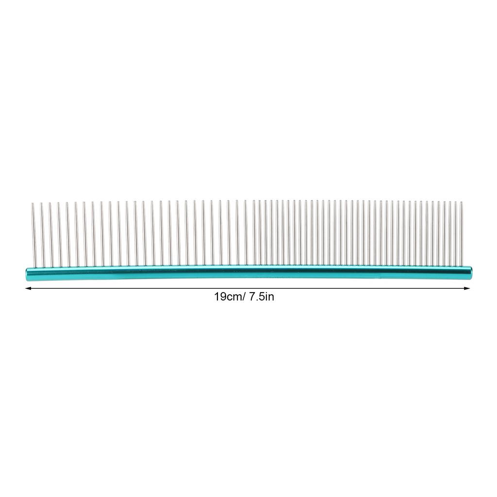 Pet Comb Stainless Steel Teeth Comb Removes and Knots for Dog Cat and Other Pets