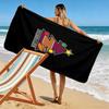 Broncos Strong Print Beach Towel, Large Soft Quick Dry Towel for Beach Camping Swimming