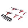 Drywall Finishing Hand Tool Kit Multifunctional Stainless Steel Drywall Mud Tools Set for