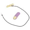 Hearing Aid Clip Light Yellow 3 Hearts Elderly Children"s Single Ear Hearing Aid Anti Lost Rope