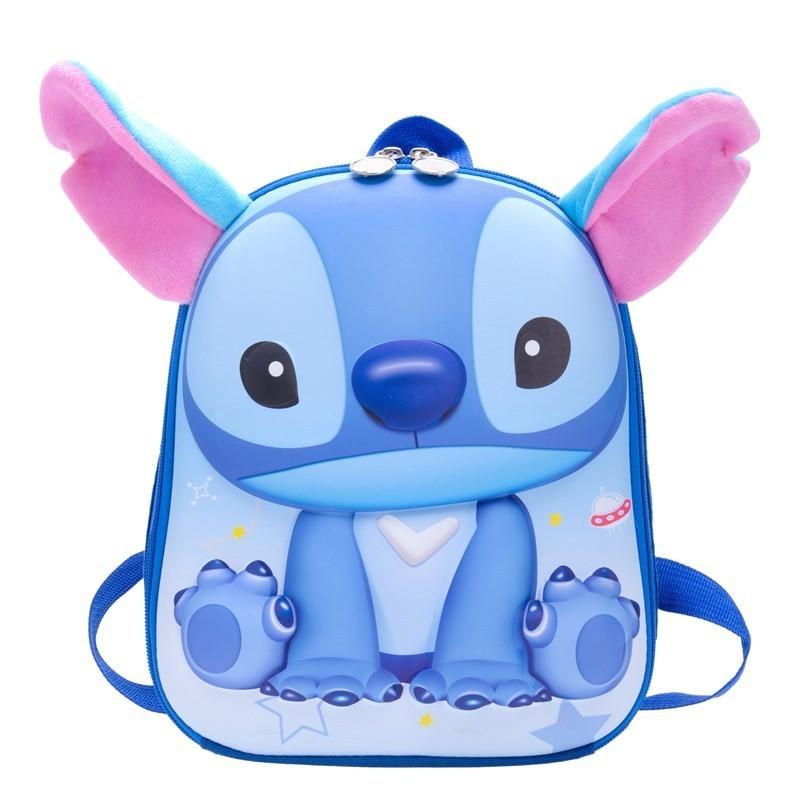 

Cute Cartoon Backpack For Toddlers With Soft Polyester Lining And Fun Design Perfect For School синий