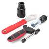 Bicycle Repair Tool Kit Wrench Chain Cutter Arm Remover Bottom Bracket Remover Black