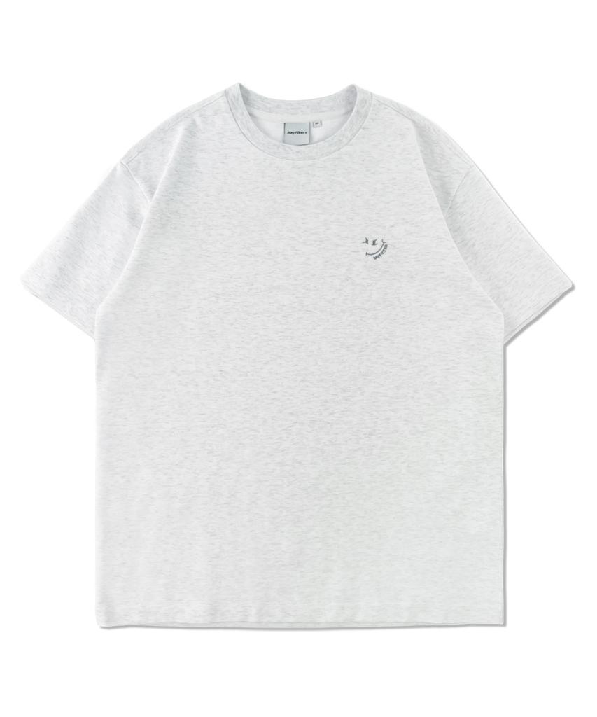RAYFIKERS Essentials Small Logo Short Sleeve Mq7Tu443_Light Grey