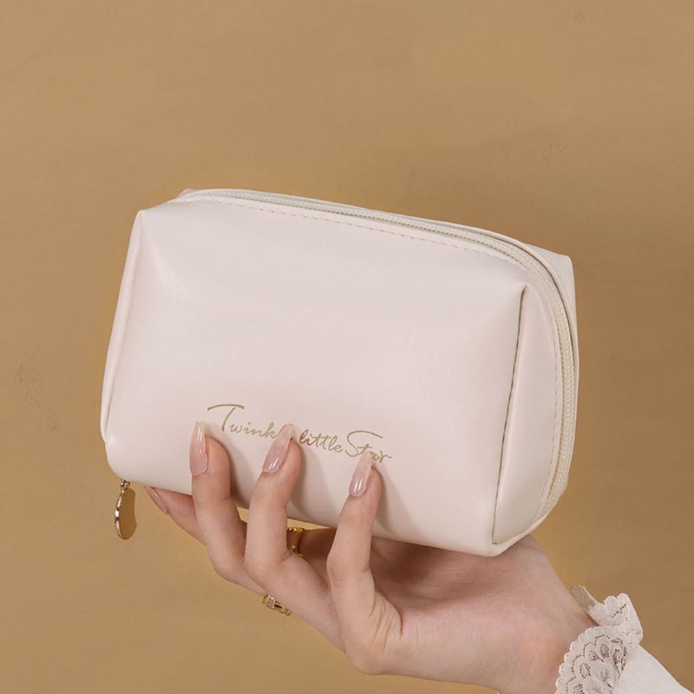 Waterproof Women Makeup Bag Zipper Travel Toiletry Bag Fashion PU Cosmetic Bag Female/Girls
