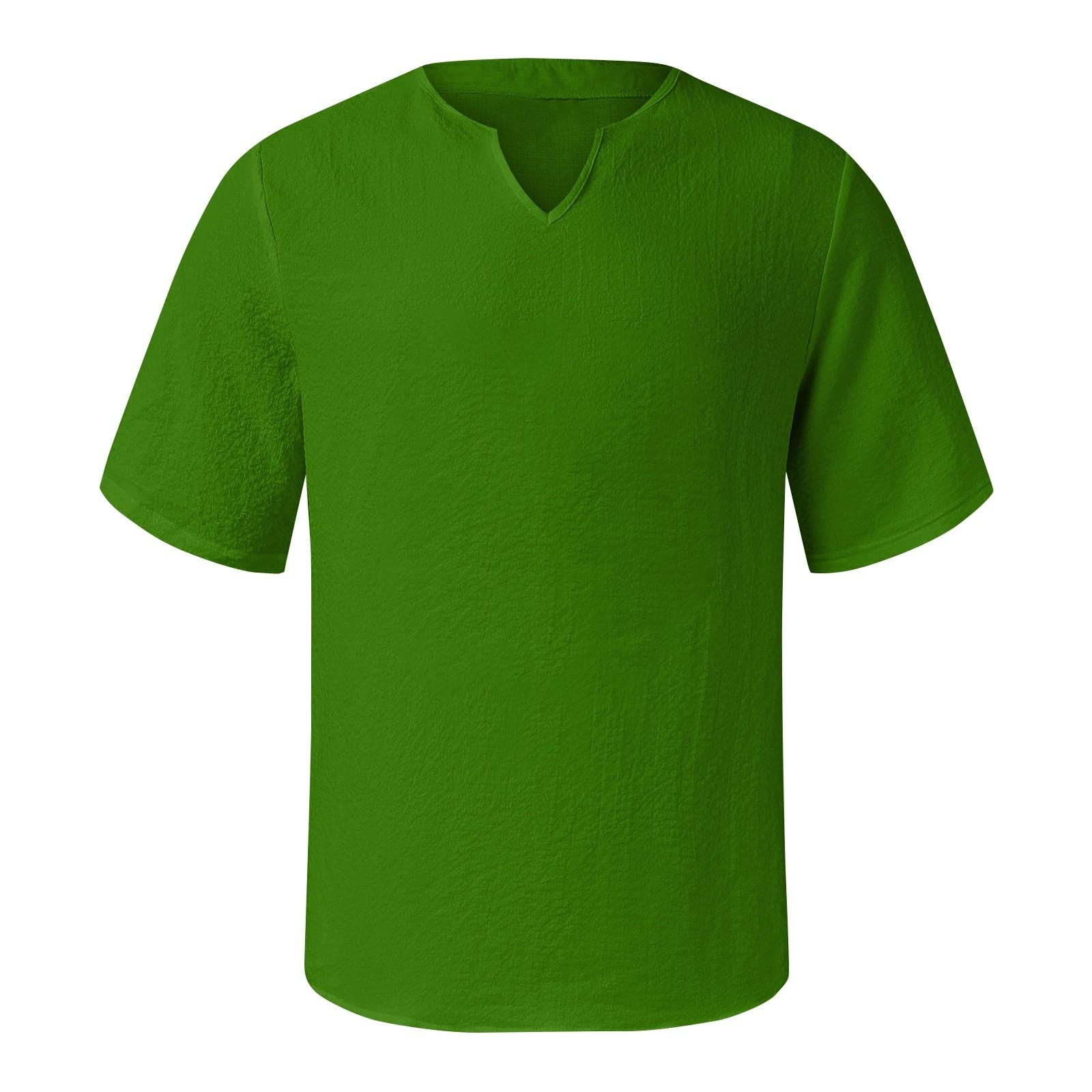 Мужской однотонный плиссированный топ с рукавом четверть — фото 4