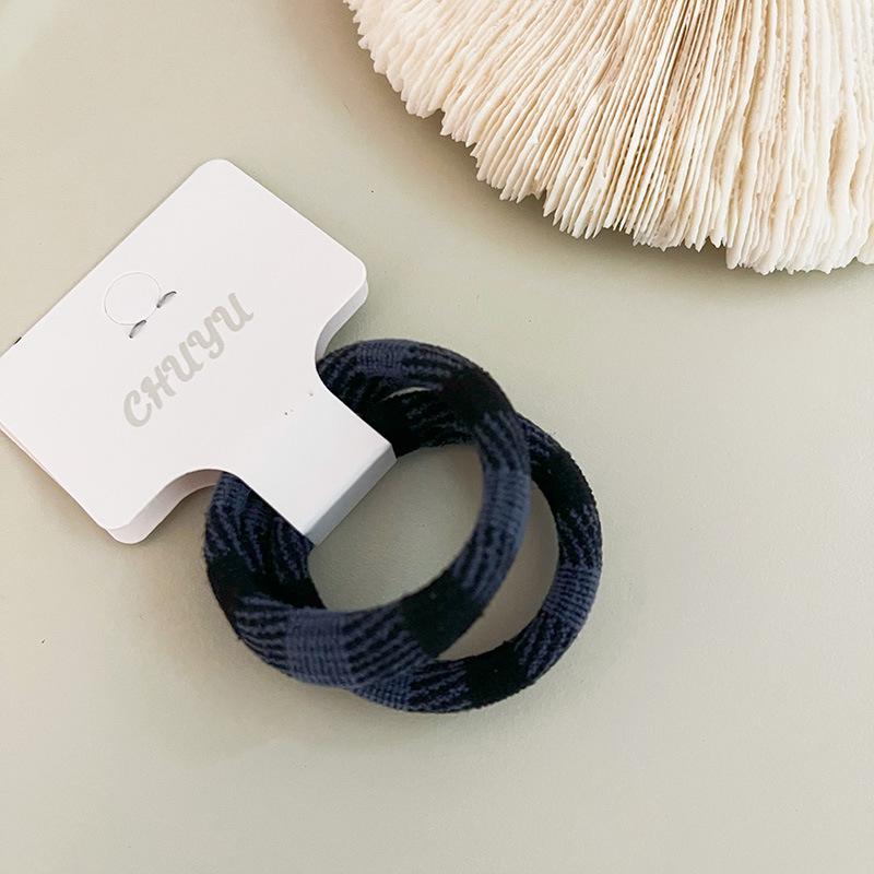 Korean Minimalist Hair Rope: Easy-to-Use Rubber Band for High Ponytails and Hair Accessories