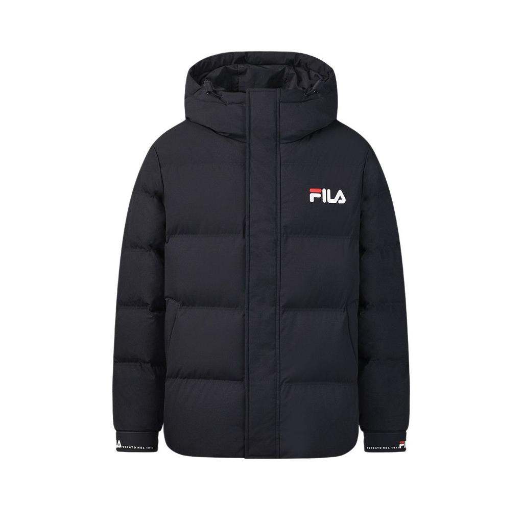 FILA Heritage Casual Simple Comfortable Soft Warm Hooded Down Jacket Men outerwear F51M548995A-NV