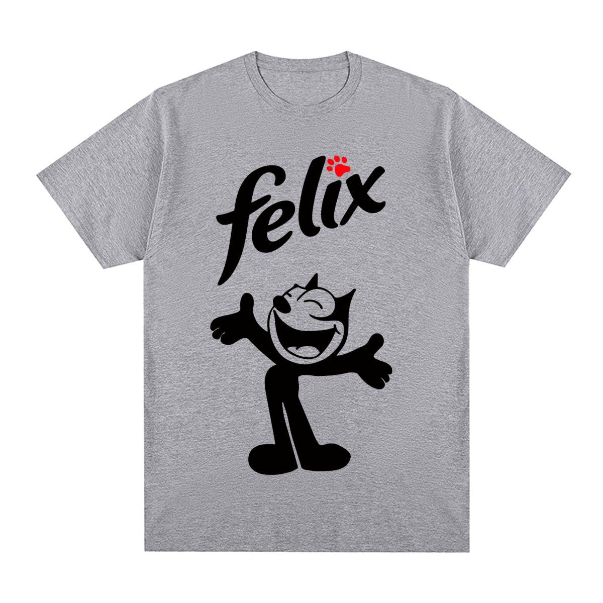 

Cat Felix Vintage T-shirt Animals Pets Cartoons Tv Shows Cotton Men T Shirt New Tee Tshirt Womens Tops M