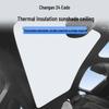 Electrostatic Sunshade Curtain for Changan Eado 2024: Heat Insulation, Sun Protection, Privacy, and Opacity.