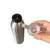 Wide Mouth Stainless Steel Sports Bottle - Portable Outdoor Cycling Water Cup